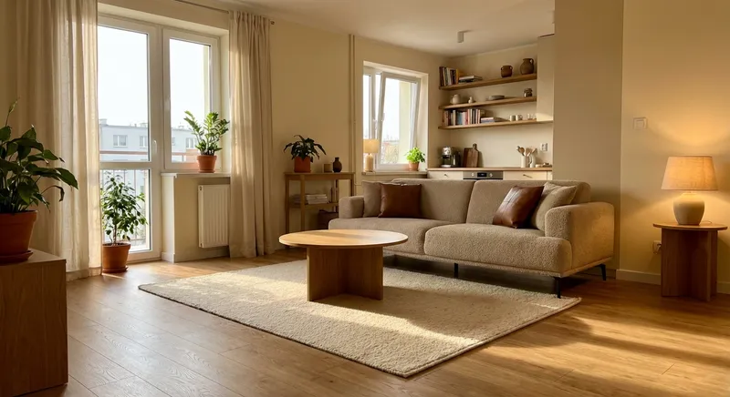 Mieszkanie 48m² Praga Południe - Nowoczesny