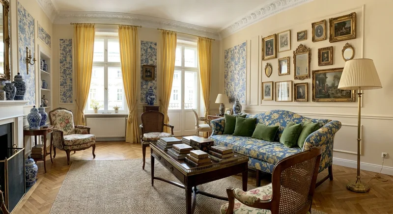 Mieszkanie na Saskiej Kepie - Grandmillennial