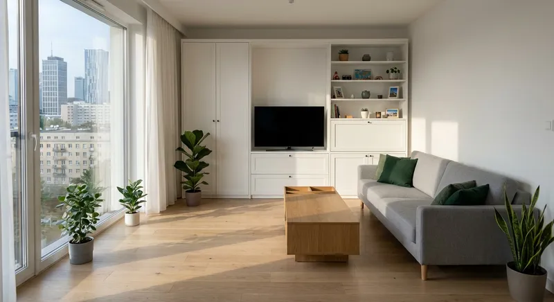 Mieszkanie Sluzewiec - Smart Space