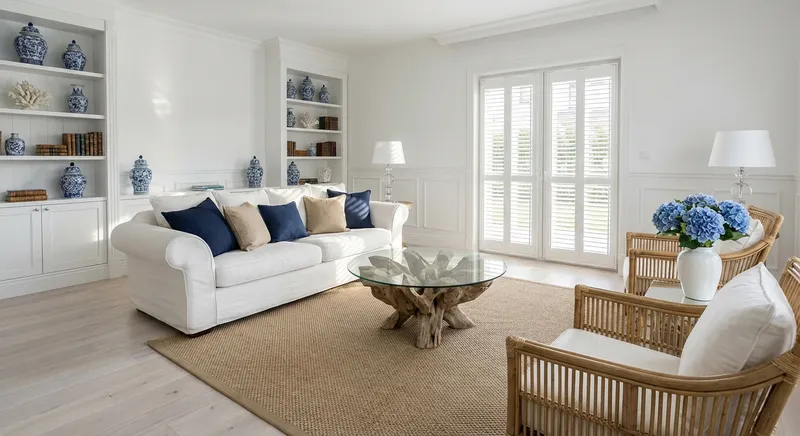 Mieszkanie Wilanow Krolewski - Hamptons Style