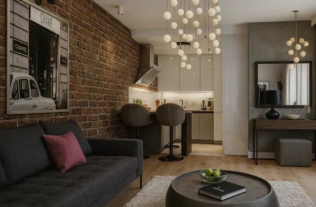 Loft Industrialny 55m² Wola