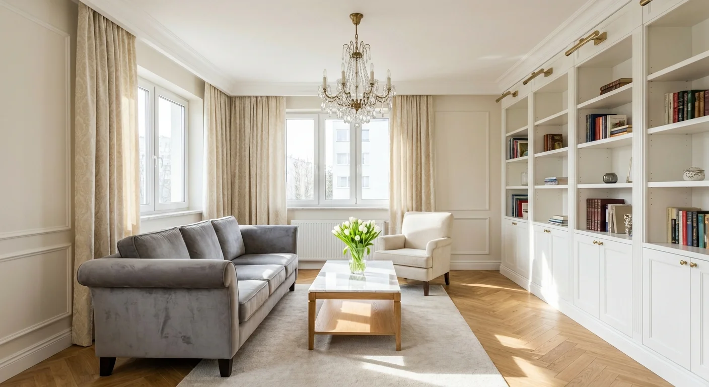Bielany 63 m² - styl klasyczny