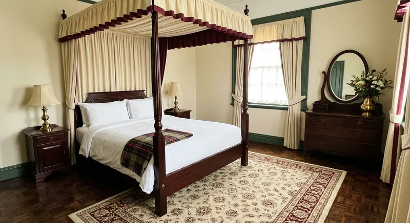 Sypialnia w stylu British