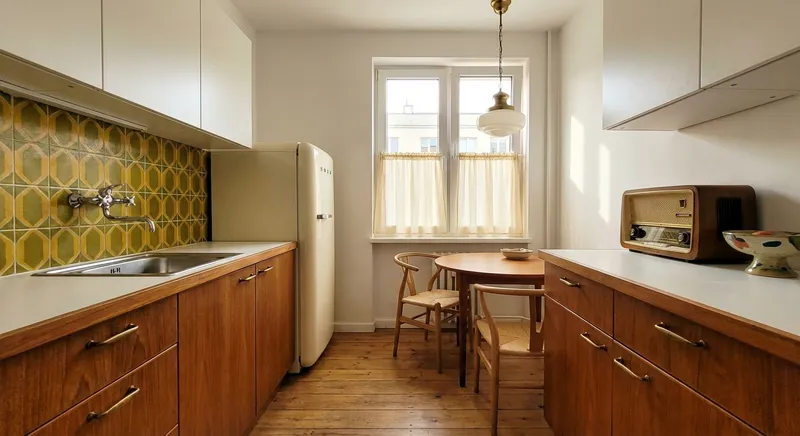 Kuchnia retro-nowoczesna