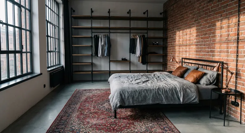 Sypialnia na antresoli