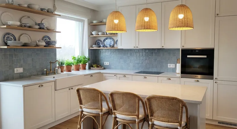 Kuchnia w Stylu Hampton