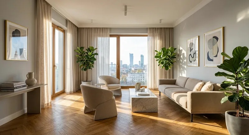 Gotowe wykończone wnętrze